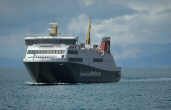 Glen Rosa enters final dry dock at Greenock