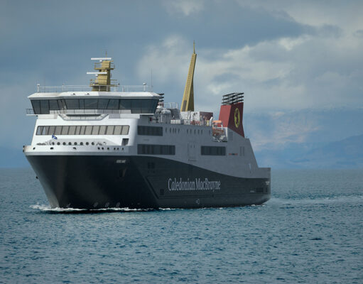 Glen Rosa enters final dry dock at Greenock