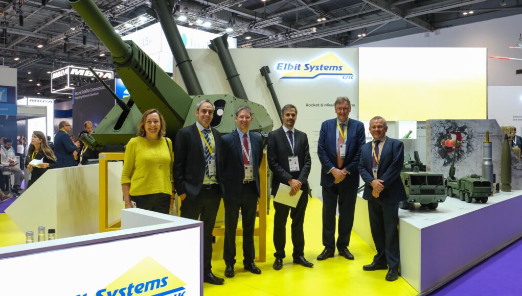 Contract signed at Elbit Systems UK's stand at DSEI