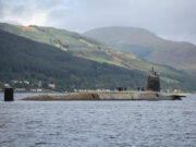 Vanguard submarine returns from long patrol