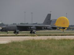 B-52 equipped with advanced AESA upgrade