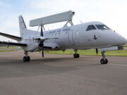 Saab shows off new Polish airborne early warning aircraft