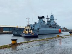 NATO warships arrive in Glasgow