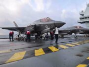 British carrier strike group jets ‘bomb’ Sweden