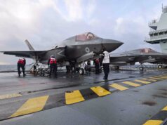 British carrier strike group jets ‘bomb’ Sweden