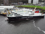 New Scottish ferry ready for handover and passengers