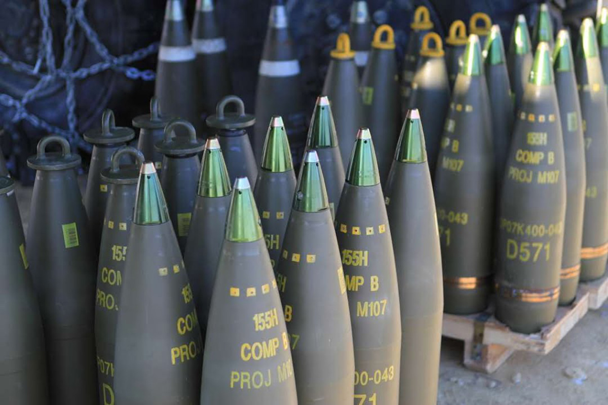 Israel orders over 55,000 rounds of artillery ammo from U.S.