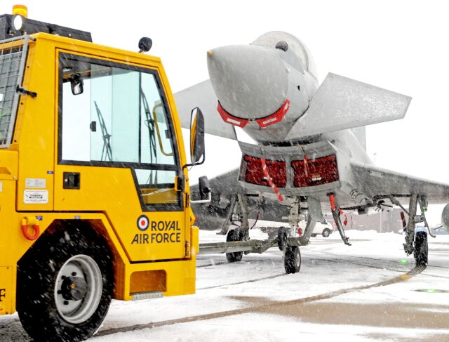 Typhoon jets to fly to Arctic for secret escort mission