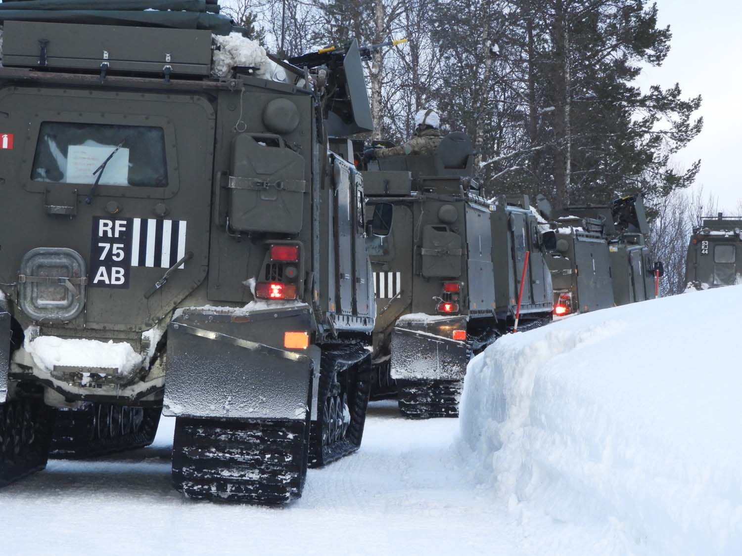 Royal Marines are deploying the Arctic