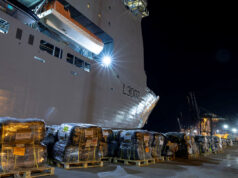 British naval vessel delivers Gaza aid