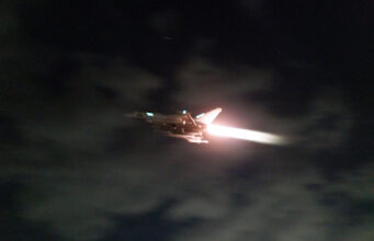 British jet shoots down Iranian drone near Qatar