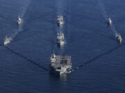 British carrier leads powerful NATO strike group