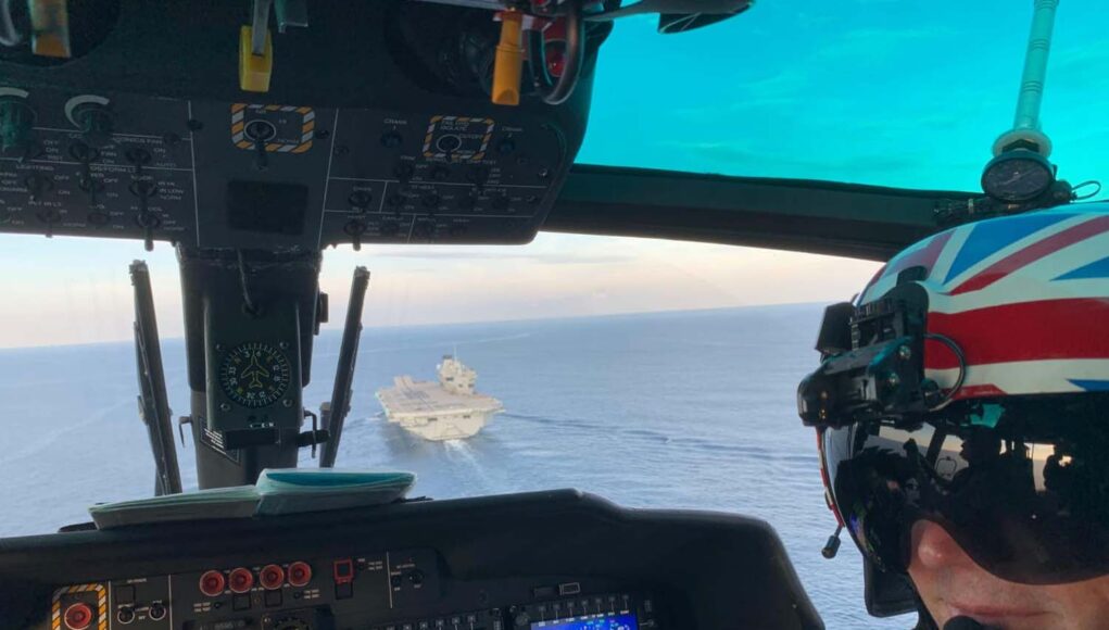 Landing on HMS PoW Sep 23