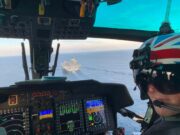 Royal Navy pilot shares experiences with US Coast Guard