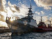 Royal Navy utilises French logistics for Pacific resupply