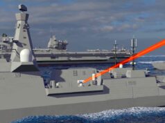 Britain to fit laser weapons on four warships by 2027