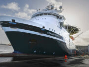 Minehunting mothership welcomed into fleet