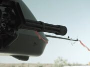 Mojave drone fires gun pods for first time