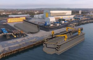 Update on plan for floating drydocks for British submarines