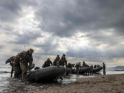 Royal Marines prepare for Normandy landings