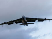 British jets ‘intercept’ American B-52 bombers