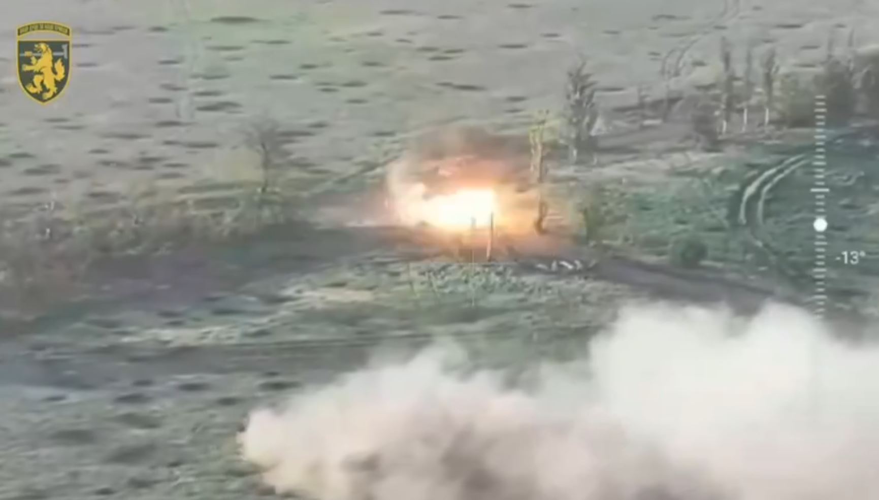 Ukraine shows video of ‘obliteration’ of Russian tanks