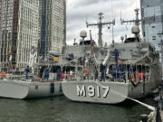 Belgian minehunter to join Ukrainian Navy spotted in London