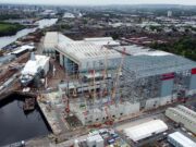New images show progress on huge Glasgow shipbuilding hall
