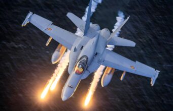 Spanish F-18s scramble 15 times over Romania