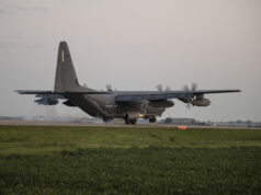 AC-130J gunship lands on public road for first time