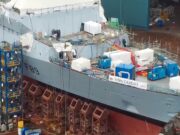 New frigate gets pennant number before launch in Glasgow