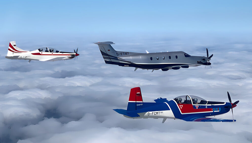 QinetiQ GmbH Flotte PC9 and PC12.remini-enhanced