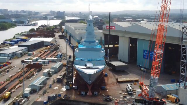 Scottish paper targets politicians visiting Clyde shipyard