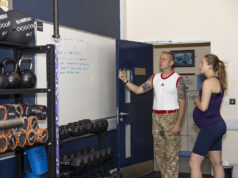 New fitness suite for pregnant troops at Colchester Barracks