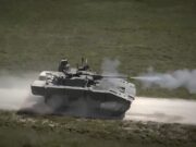 Video shows new Ajax armoured vehicle firing on the move