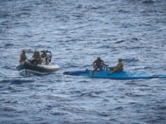 British patrol ship intercepts drug carrying submarine