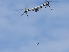 Drone conducts ‘bombing run’ on Royal Navy test ship