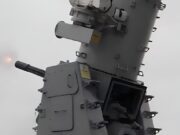 British aircraft carrier ‘opens fire’ with Phalanx gun