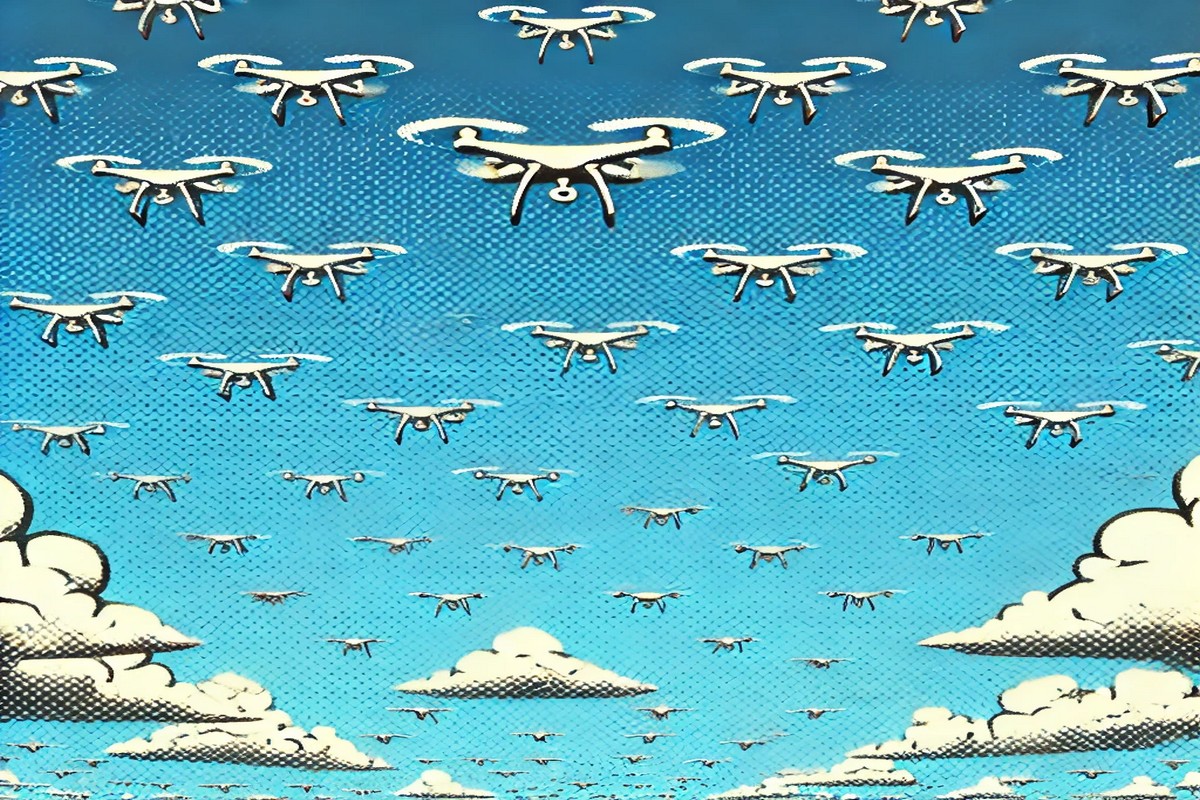 MOD assessing threat from low cost drone swarms