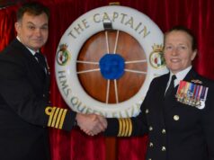British aircraft carrier gets new Captain