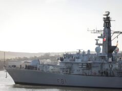 British frigate back at sea with new missiles and upgrades