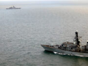 Frigate returns home after period tracking Russian warships