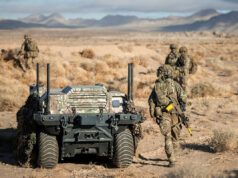 British troops exercise with Aussies and drones in America