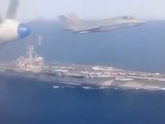 Russian aircraft buzzes American supercarrier at close range