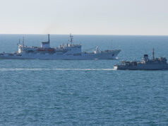 Royal Navy escorts Russian ‘spy ship’ near UK