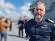 Meet the man commanding Britain’s biggest warship