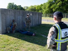 Airmen at RAF Mildenhall defend against ‘base invasion’