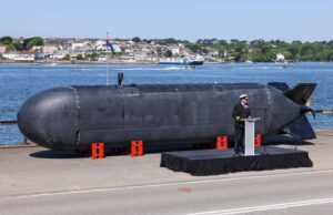 Large drone submarine joins British fleet