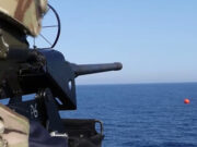 British carrier attacks and sinks ‘massive red killer tomato’