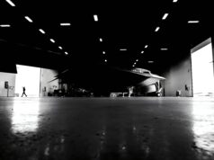 Americans demo QUICKSINK using stealth bomber